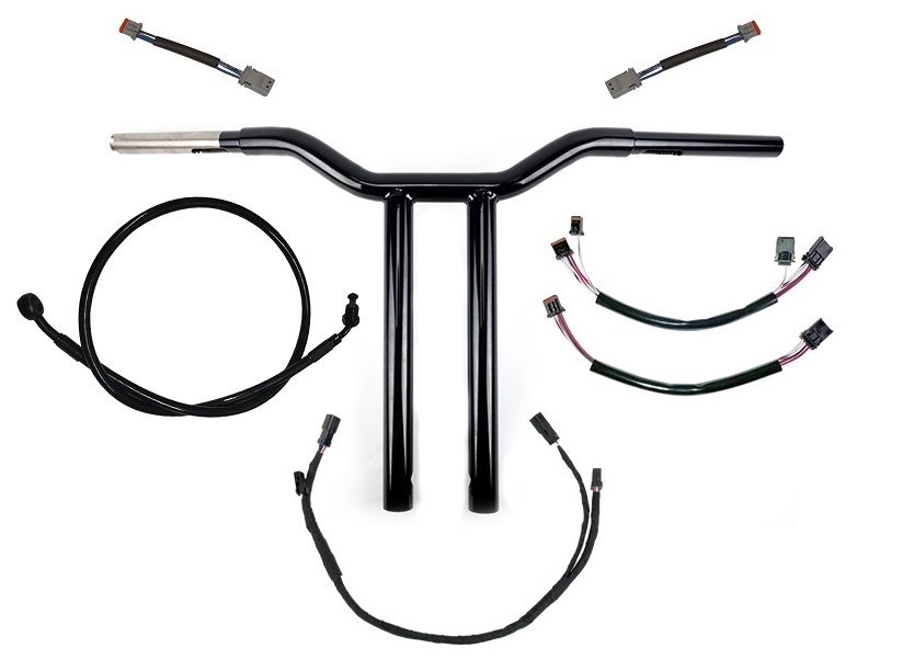 Low Rider S MXT Bars Handlebar kit For Harley LowRider S 12,14 or 16